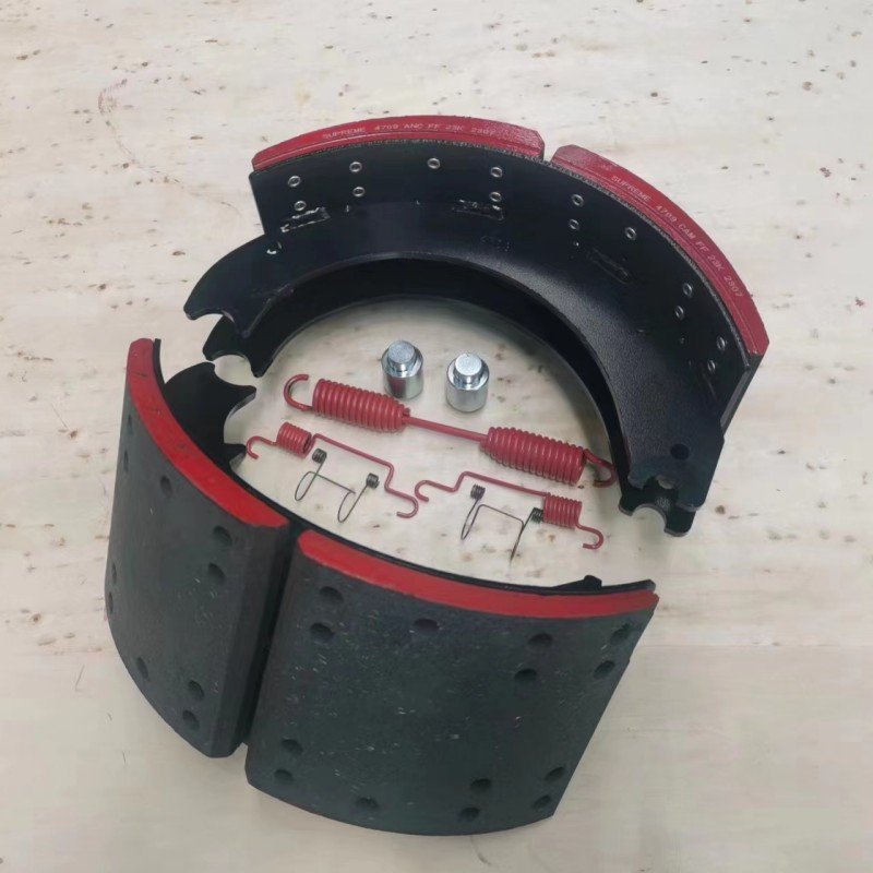 HEAVY DUTY TRUCK TRAILER AXLE PARTS for WHOLESALE DRUM BRAKES 4707 4515 BRAKE SHOE WITH REPAIR KITS